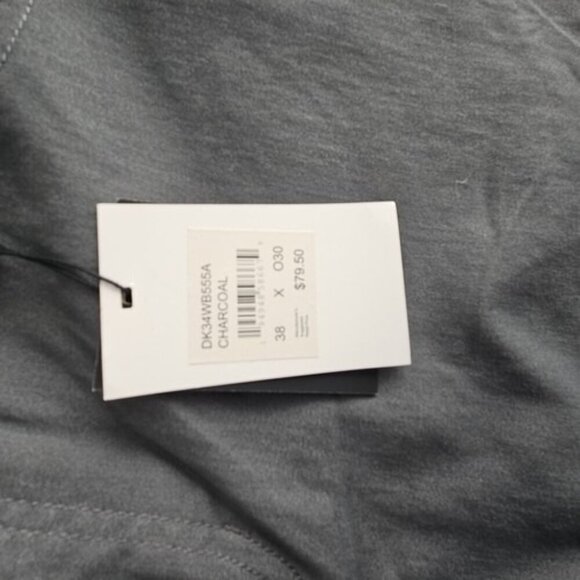 DKNY Men's Ultimate Stretch Pants Stanton Slim Fit 39x30 Gray D1 NWT - Picture 9 of 16